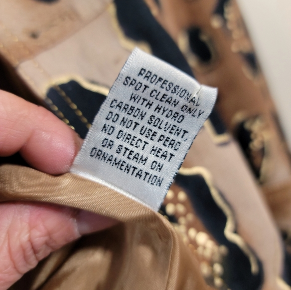 Cache Animal Print Jacket Size S - Picture 13 of 13